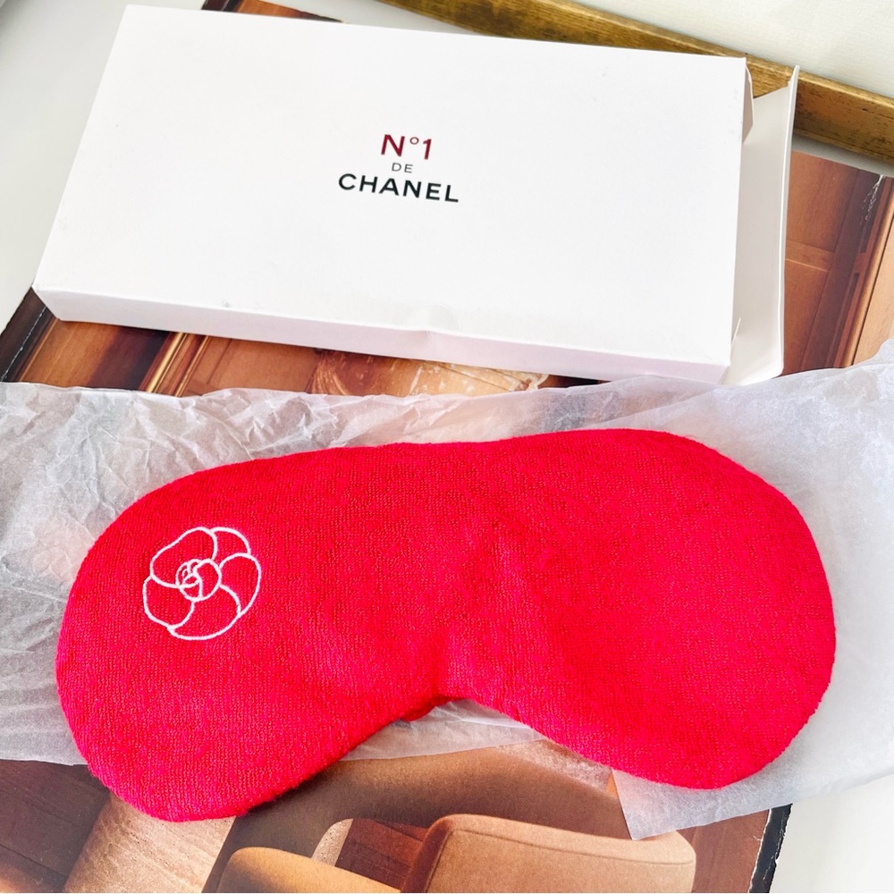 Chanel Camellia Weighted Eye‎ Mask/Heating Pad